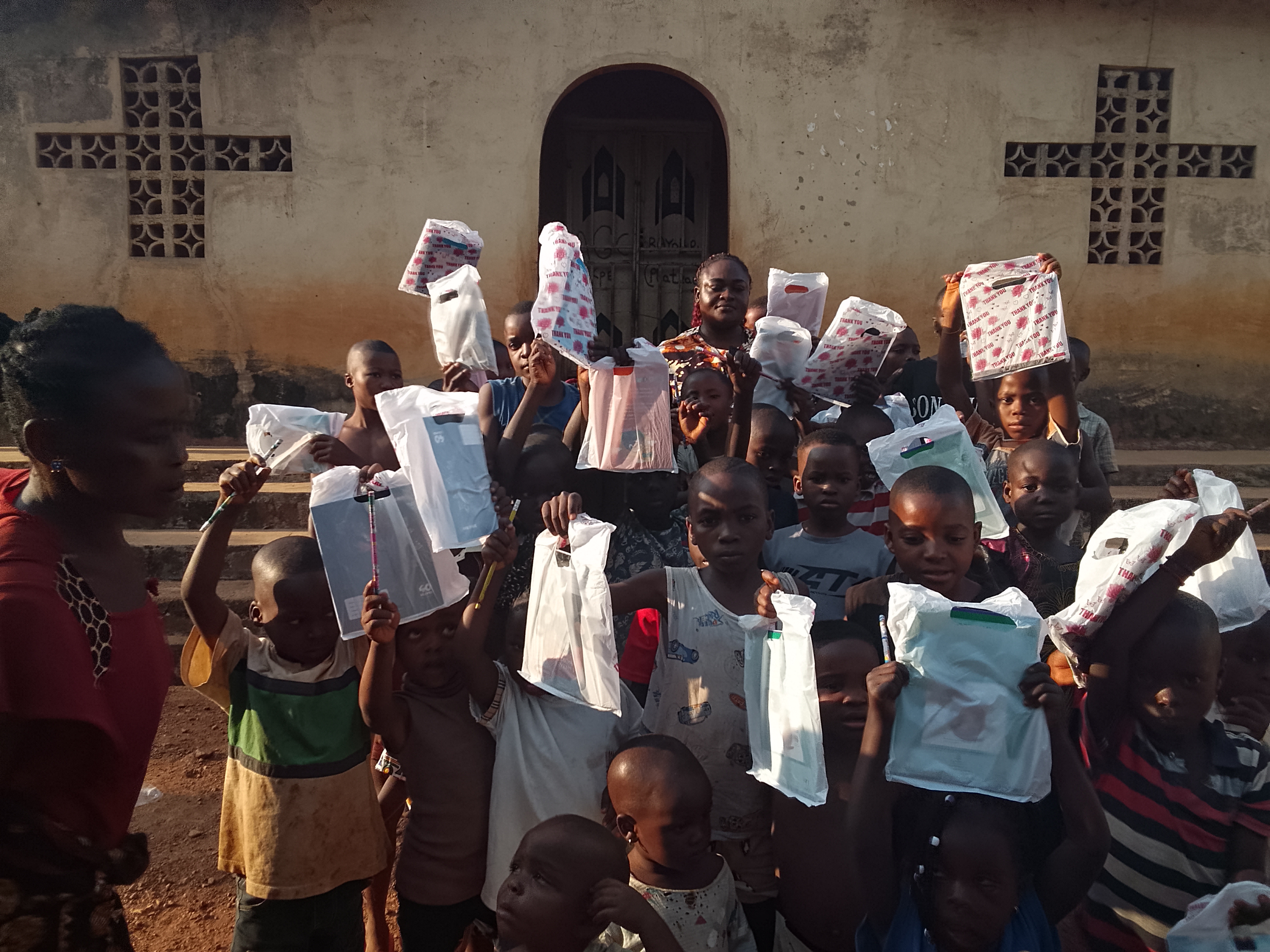 Children school materials giveaway ukpe ward obudu local government Cross River State